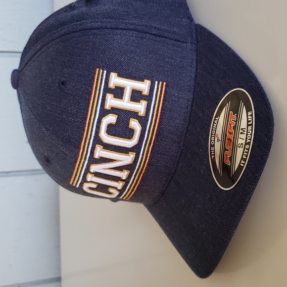 Cinch Hat Cowboy Hat Western Hat Cachucha Vaquera S/M Flexfit Solid Back - Picture 11 of 11